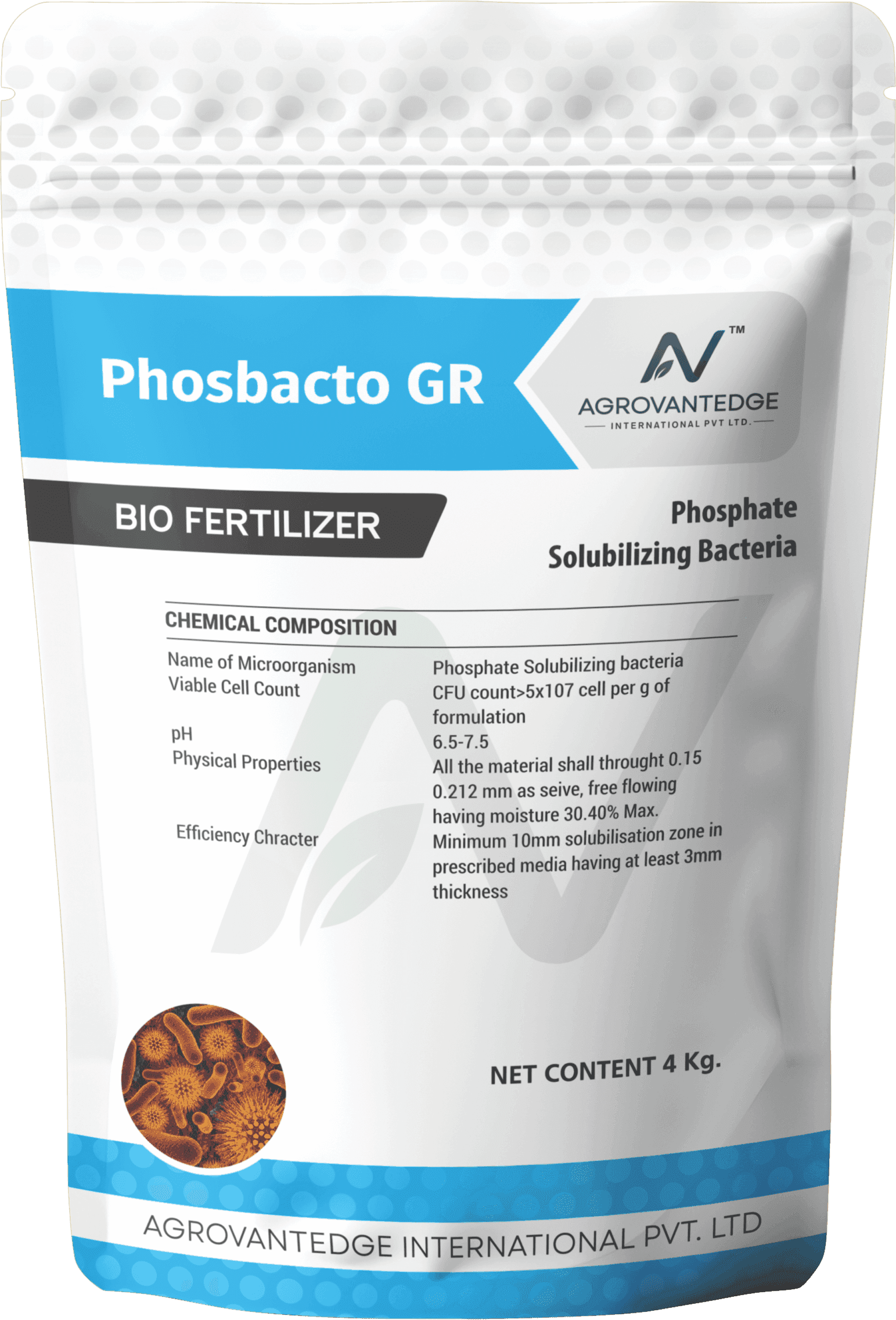 Phosbacto GR - Bio-Fertilizer by AgroVantedge