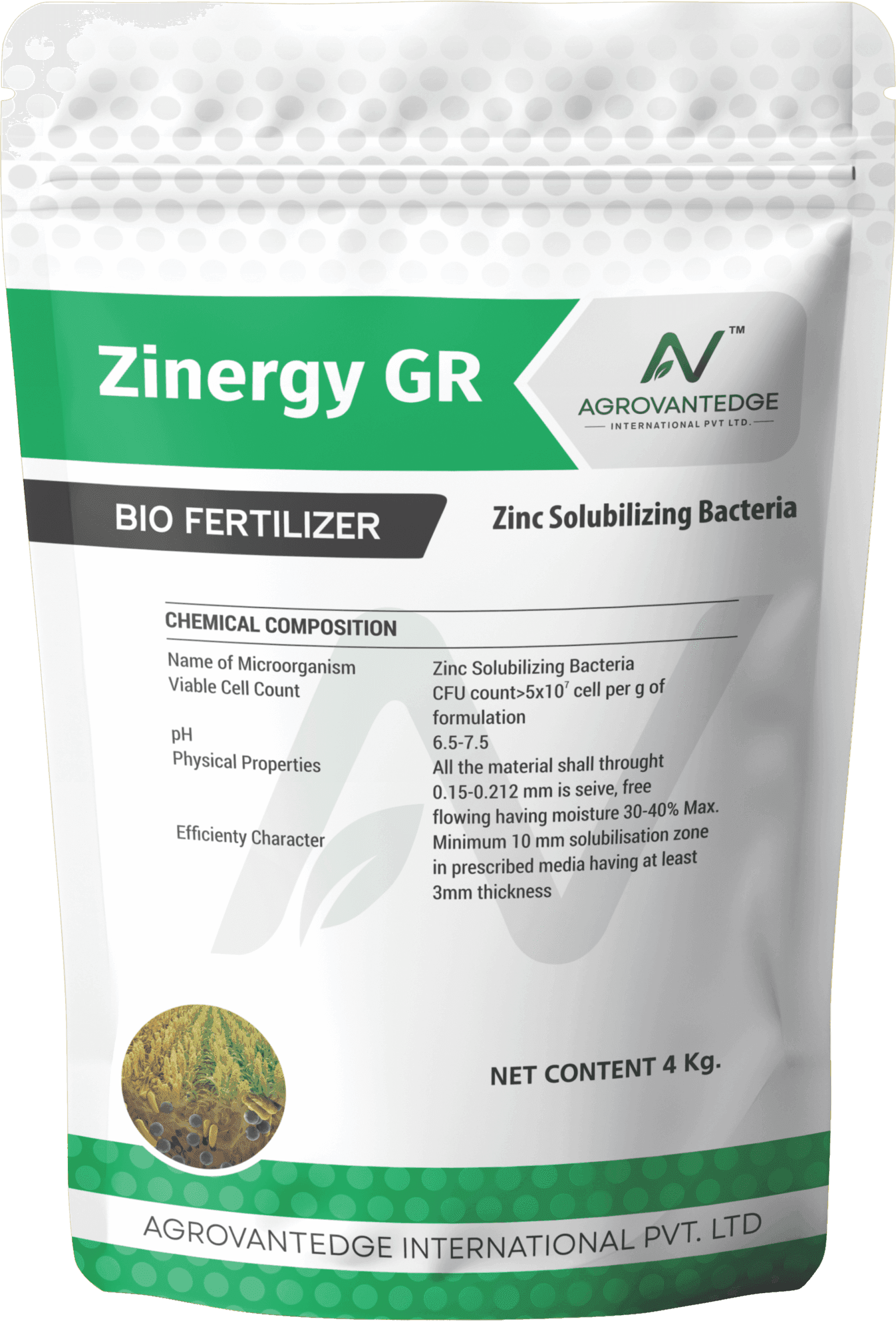 Zinergy GR - Bio-Fertilizer by AgroVantedge