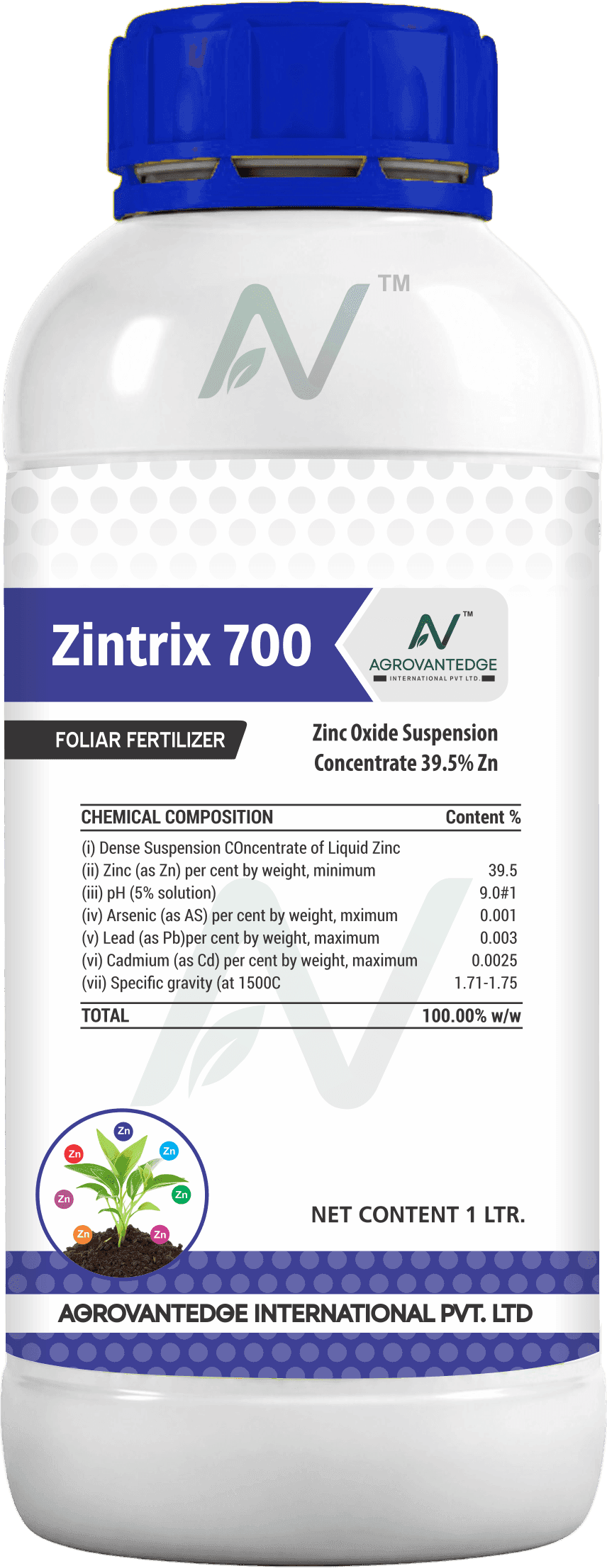 Zintrix 700 - Fertilizer by AgroVantedge